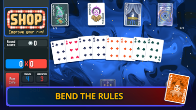 Balatro+ gameplay, from the App Store