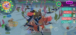 Katamari Damacy Rolling LIVE gameplay, from the App Store