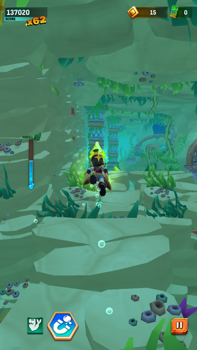 Temple Run: Legends gameplay, from the App Store