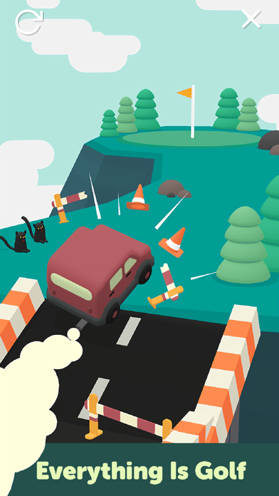 WHAT THE GOLF? gameplay, from the App Store