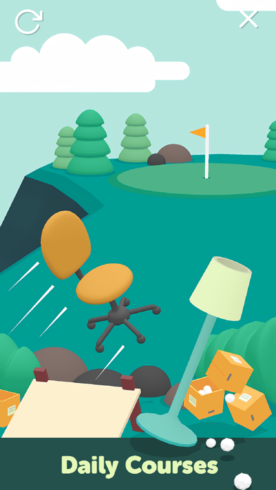 WHAT THE GOLF? gameplay, from the App Store